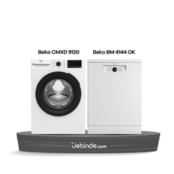 Beko 2 li Çamaşır ve Bulaşık Paketi-27 (CMXD 9120 + BM 4144 OK)